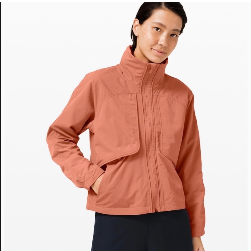 LULULEMON Always Effortless Jacket - Rustic Coral Size 4